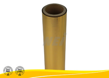 Reflektif Emas Metalized Thermal Lamination Film Rolls Ramah Lingkungan