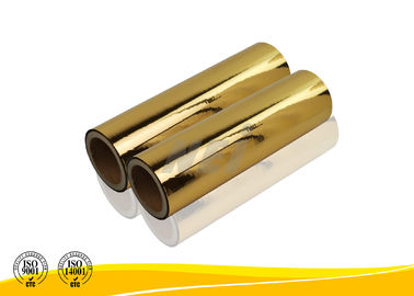 Fashional Moisture Proof Gold Silver Polyester Film SGS Sertifikasi ISO14001