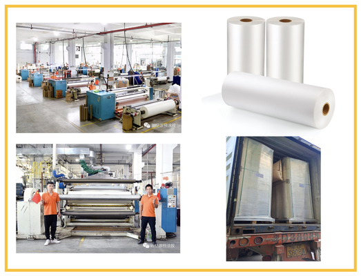 Kemasan lembaran gulung Film Laminasi Soft Touch yang diperbarui Ketebalan 0,03 mm