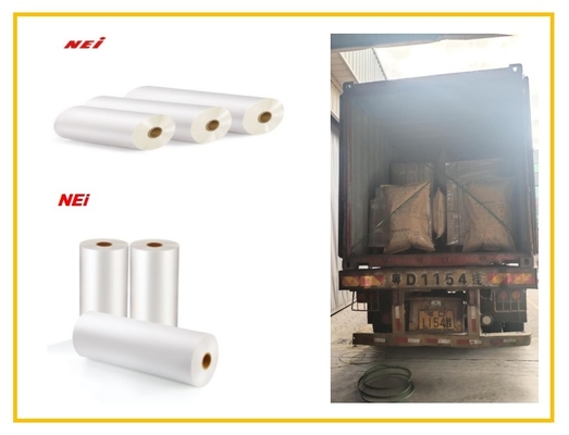 Gloss Bopp Thermal Lamination Film Ketebalan 20 Mikron Total 12 Mikron 8 Mikron Base
