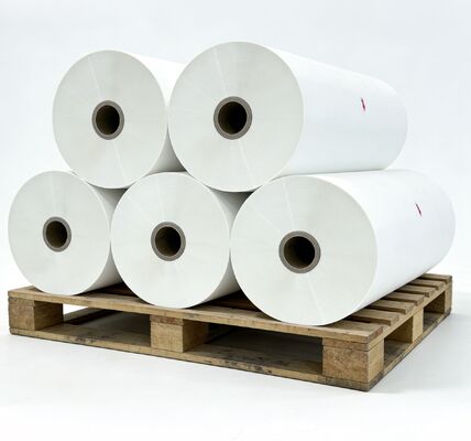 Film laminasi digital transparan dengan umur simpan 12 bulan dan lebar hingga 2200 mm untuk pencetakan minyak silikon berat