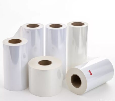 11-250 Mikron Ketebalan Kelembaban Proof Hot Lamination Film dengan lebar 2200mm untuk perlindungan yang superior