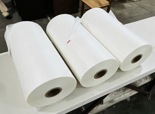 EVA 4-30 Micron Hot Lamination Film dengan transparansi transparansi tinggi dan perlindungan tahan kelembaban untuk bahan cetak