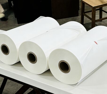 100% EVA dari Korea Glitter Lamination Film dengan tekstur kulit dan ketebalan 95-105 mikron untuk kemasan tahan lama