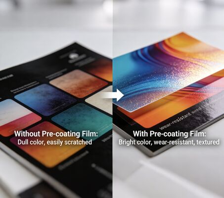 50 MPa Film Laminasi Kekuatan Tarikan dengan Perekat EVA dari Korea dan Sertifikasi Food Grade