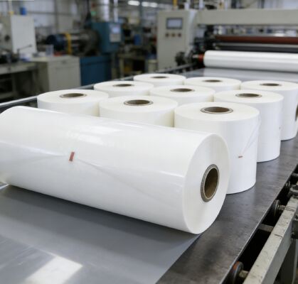 Film Laminasi Soft Touch Multiple Extrusion dengan Tingkat Mat Gloss dan Liner Pelepasan Silikon Kaca