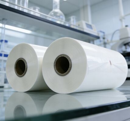 Film laminasi tahan goresan tahan sentuh lembut dengan ekstrusi ganda untuk mesin laminasi termal