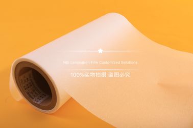 Premium Disesuaikan BOPP Brushed Thermal Lamination Film / Book Cover Film Roll