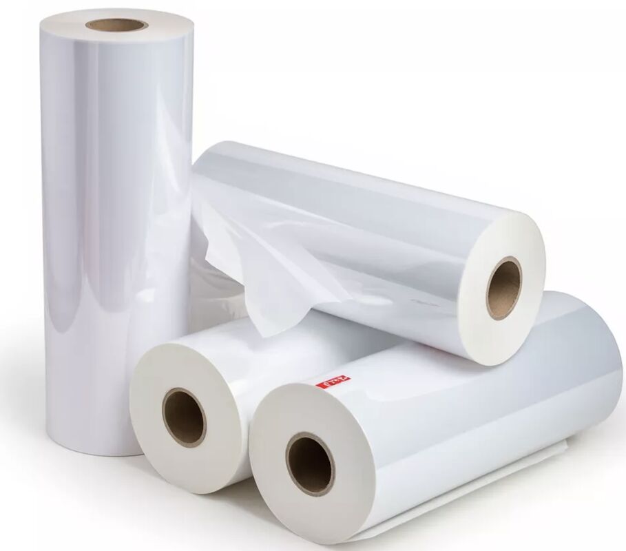 Film laminasi panas dengan ketebalan 11-250 mikron tahan kelembaban dan transparansi kejernihan tinggi untuk laminasi profesional