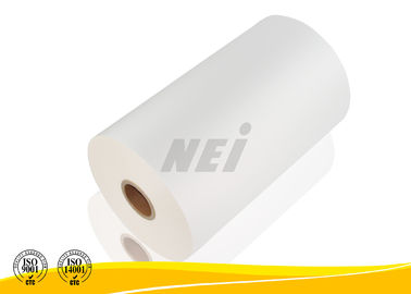 Glossy / Matte BOPP Thermal Lamination Film Rolls Untuk Paper Board