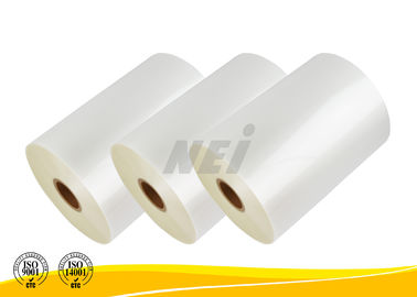 Lapisan Pro Transparan Gloss Film Laminasi Untuk Tampilkan Tas / Kertas Media