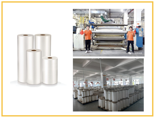 Clear BOPP Thermal Lamination Film Adhesion Glossy Matte 3000m Panjang