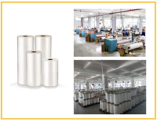 Double Side Corona Treatment BOPP Thermal Lamination Film 17-43 Mic Untuk Mencetak