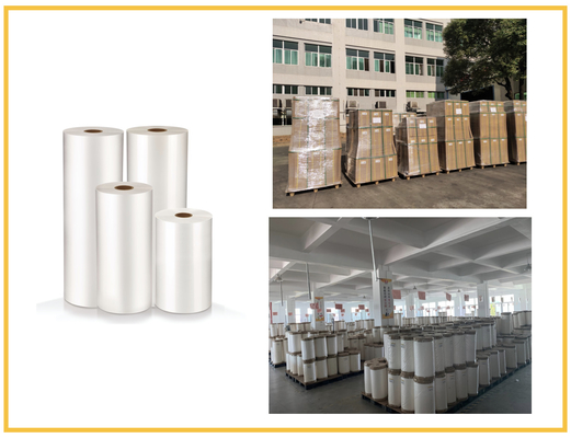 Film Laminasi Gloss 30mic Untuk Papan Kertas Film Polypropylene Berorientasi Biaxially
