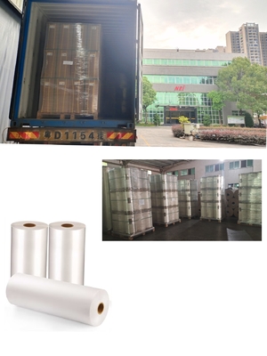 17 Mikron Kecerahan Tinggi Presswork Hot Lamination Roll Untuk Mobile, Eva Lamination Film