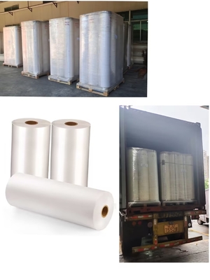 BOPP + EVA Matte Lamination Film Sisi ganda Untuk Perlindungan