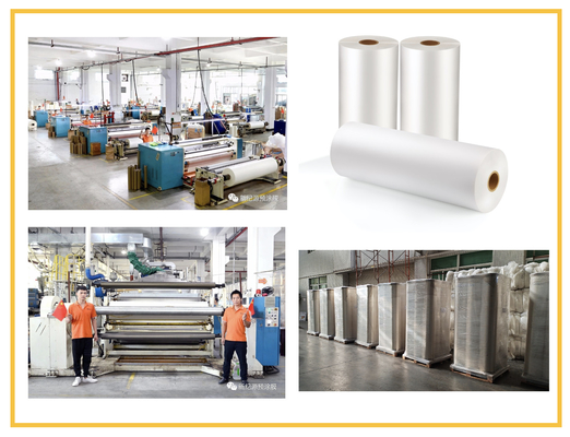 BOPP EVA Soft Touch Film Sheet Packaging Hot Stamping