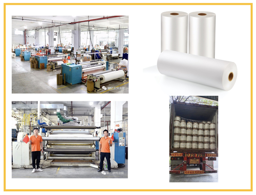 Mat Level Black Soft Touch Thermal Lamination Film Dengan Perekat EVA