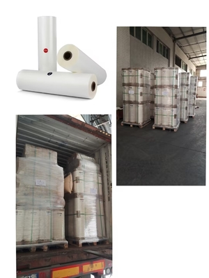 PET Angle Pasting Thermal Lamination Corner Tape ∙ Double-Sided Corona Treated ∙ 90°C Lamination Temperature