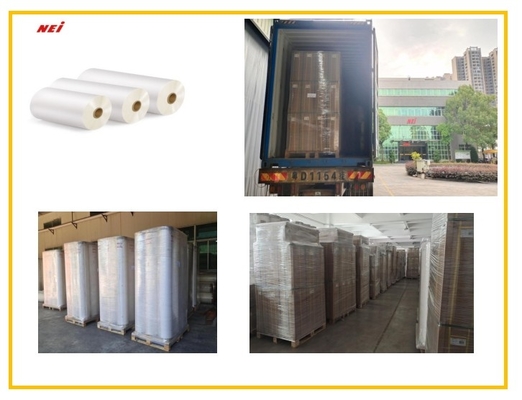 Velvet Thermal Lamination Film 20 Mikron BOPP 15 Mikron EVA untuk label mewah