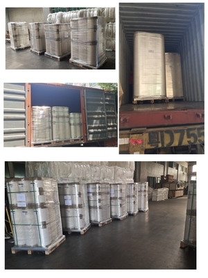 6 Mikron EVA Gloss Lamination Film Bopp Pearlized Film Ramah Lingkungan