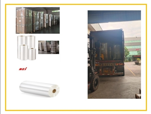 Film Laminasi Termal BOPP Mater Putih 22 Mikron Gloss 12 Mikron total 10 Mikron Base 12 Mikron EVA