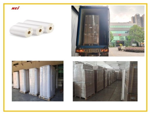 Double Side Corona Diobati Matte Lamination Film 27 Mikron Untuk Bonding Lebih Baik
