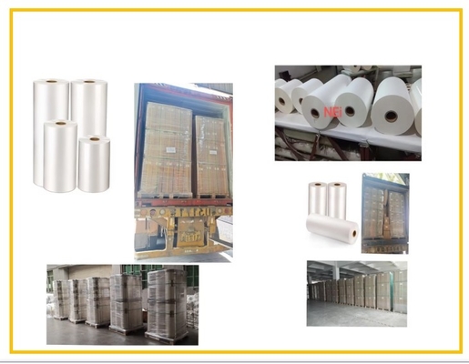 Double Corona Soft Touch Lamination Film Superior Adhesive Untuk Digital Prints Dan Kertas Custom Graphics