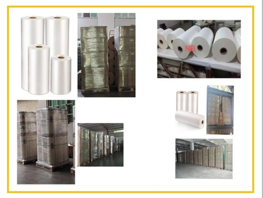 Efisien BOPP Hot Lamination Film 20mic Untuk Offset Printing