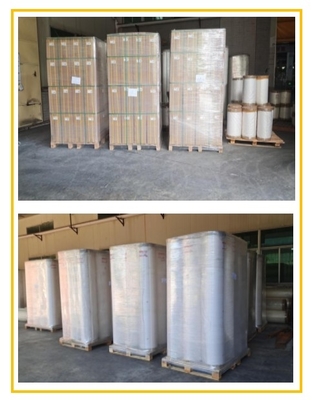 Transparansi Film Laminasi Termal BOPP Ketebalan 25 mikron
