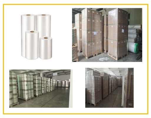 PET PVC Soft Touch Film Laminasi 50-60 ℃ Roll Sheet Untuk Kemasan
