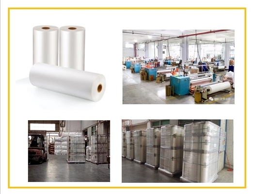 Pure Color White Matt BOPP Thermal Lamination Film untuk Percetakan Offset
