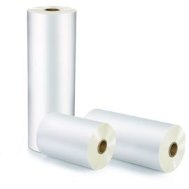 3 Inch Kertas Inti Bopp Thermal Matt Lamination Film Putih 22mic
