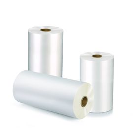 BOPP Lembut Sentuh Laminasi Film Roll / Velvet Silky Sense Thermal Lamination Film