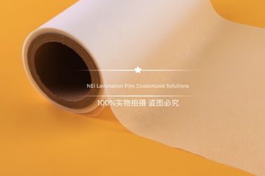 Film Laminasi Thermal Perak Lembut Dengan Efek Gambar Logam