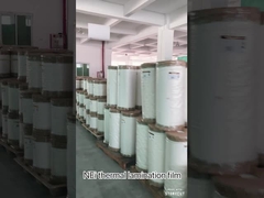 3 Inch 14MM High Glossy PET Thermal Lamination Film 22 Mic Ketebalan