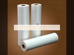 Film Laminasi Termal BOPP Glossy Atau Matte Dilaminasi Dengan Kertas, Hasil Akhir Permukaan Film Glossy