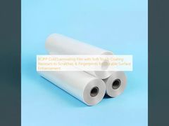 Film Laminasi Dingin BOPP dengan Lapisan Sentuhan Lembut: Tahan Goresan & Sidik Jari untuk Peningkatan Permukaan yang Tahan Lama