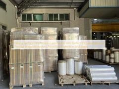 Lapisan Permukaan Mengkilap Film Laminasi Gloss Sempurna untuk Laminasi Bahan Cetakan Poster Memberikan Perlindungan dan Kilau