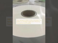 Film Laminasi Permukaan Matte Transparan Matt Sempurna untuk Aplikasi Laminasi yang Membutuhkan Transparansi dan Daya Tahan