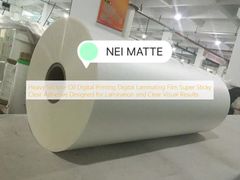 Minyak Silikon Berat Digital Printing Film Laminasi Digital Perekat Bening Super Lengket Didesain untuk Laminasi dan Hasil Visual yang Jelas
