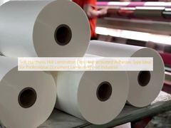 Film Laminasi Panas Kekerasan Lembut Ideal untuk Profesional Laminasi Dokumen dan Industri