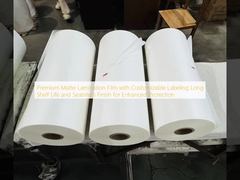 Film Laminasi Matte Premium dengan Labeling yang Dapat Disesuaikan, Umur Simpan Panjang, dan Hasil Akhir yang Mulus untuk Perlindungan yang Ditingkatkan